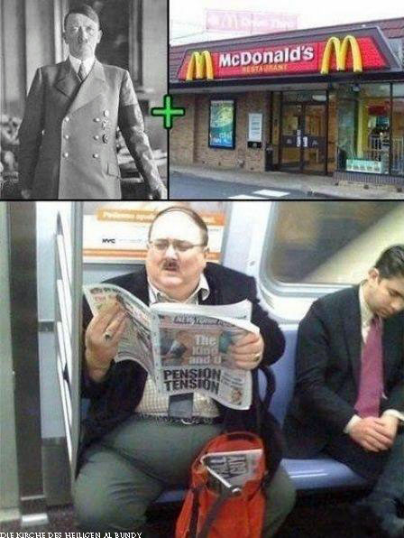 McDonalds und der Nationalsozialismus  dicker Mann