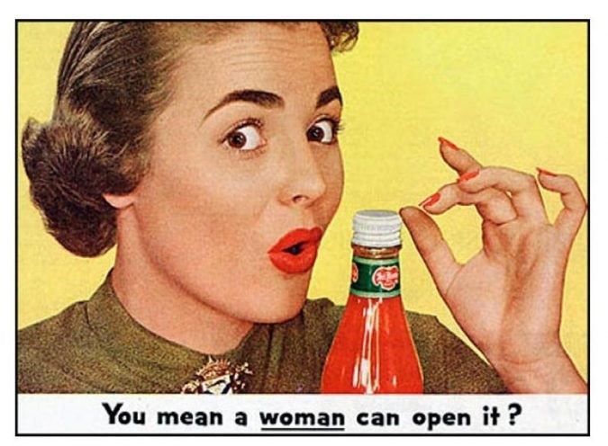 nose you mean a woman can open it