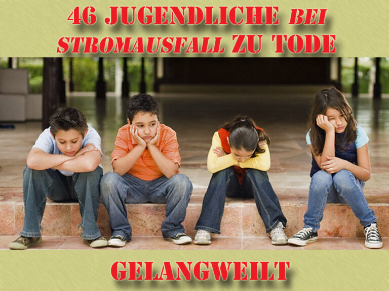 46 Jugendliche bei Stromausfall zu Tode gelangweilt Satirische Schlagzeilen und ironischer Blick auf die Welt | Die Kirche des heiligen Al Bundy 1. Oktober 2020 2