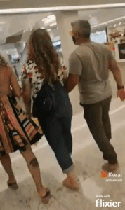 Mann plamiert Ehefrau beim Shoppen extrem lustig